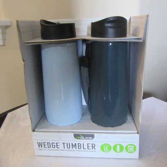 Set Of 2  Insulated Tumblers. - Picture 1 of 4